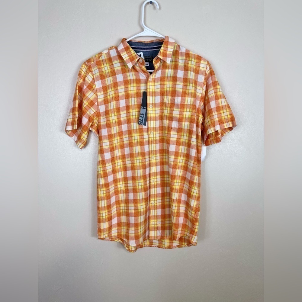 1775 small button down shirt  nwt p2p 20-1/2 length 29